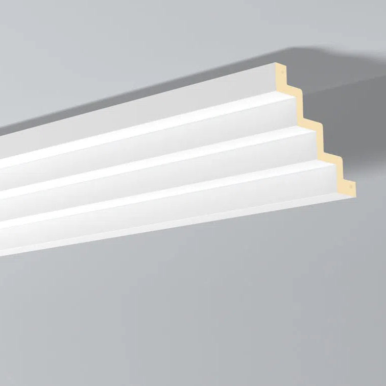 Z51 ARSTYL® 2M NMC Ceiling coving on grey ceiling | DecorMania UK